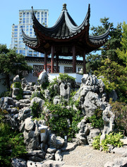 [Outdoor Pagoda-Style Gazebo]