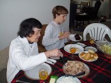 [Grandma and Cousin Jeffrey]