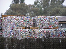 [Rectangular Bricks of Recyclables]