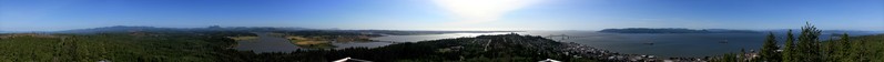 [From the Top of the Astoria Column]