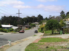 [Westward Along Daisy St.]