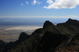 [In the Distance, the Alvord Desert]