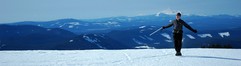 [Mike Dancing with Mt. Jefferson]