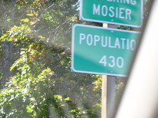 [Entering Mosier, OR]