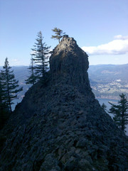 [The Top of the Herman Creek Trail]