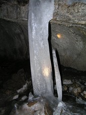 [Stalagmite, Near Middle Pit]