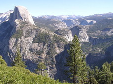 [Half Dome and Liberty Cap]