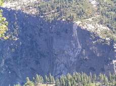 [Sheared Rock Face, Nevada Falls]