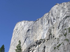 [El Capitan from a Rest Stop]